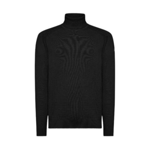 Sort rullekrave sweater