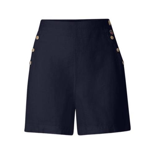 Flydende Linned Shorts