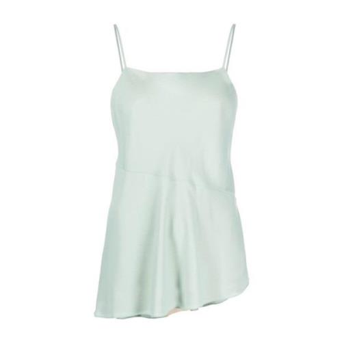 Grøn Draperet Camisole Top