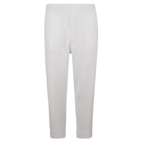 Hvide Cashmere Bomuld Joggers