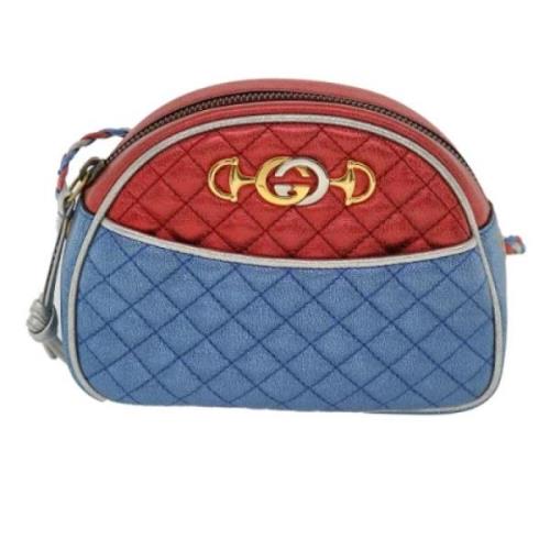 Multifarvet Gucci Clutch i Læder