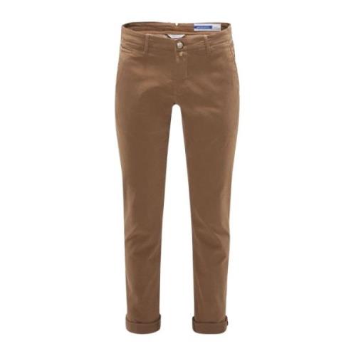 Slim Fit Brune Chinos