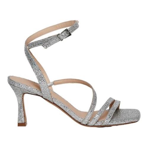 Glitter Sølv AKUA Sandal