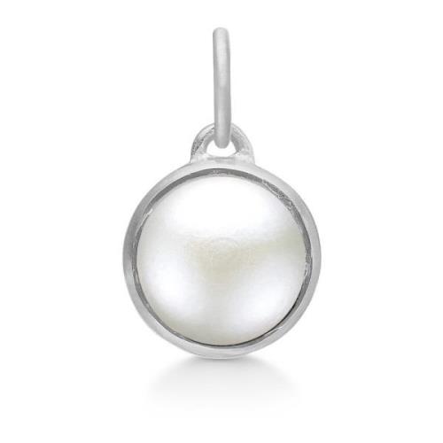 Noa Pendant Pearl Silver