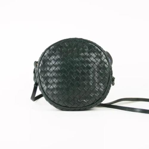 Brugt Sort Stof Crossbody Taske