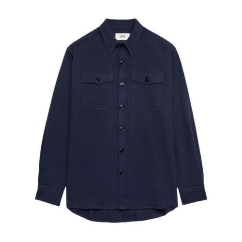 Blå Overshirt