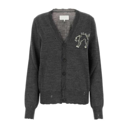 Grafit Uld Cardigan