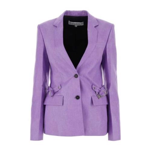 Elegant Lys Lilla Jacquard Blazer