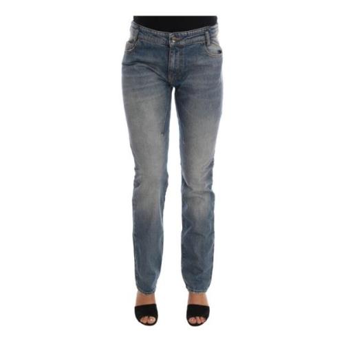 Blå Stretch Denim Jeans