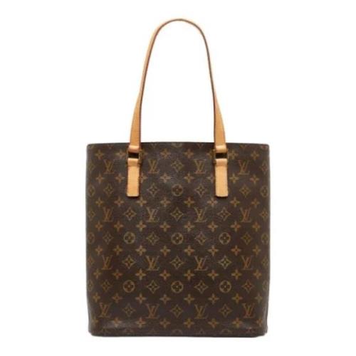 Brugt Brun Lærred Louis Vuitton Vavin GM