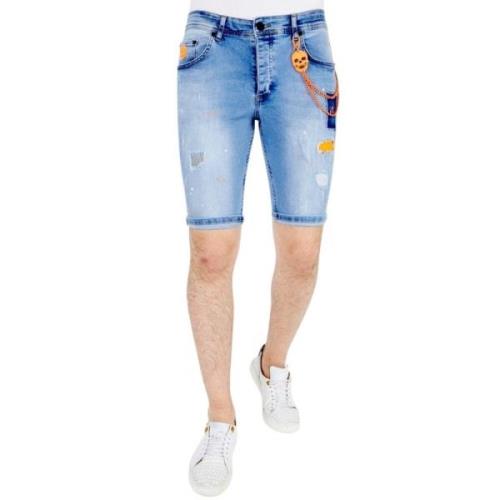 Ødelagte Herre Shorts - 1040