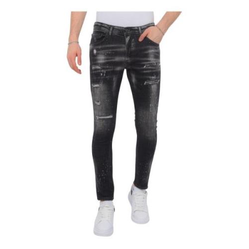 Malingssprøjt Ødelæg Jeans Herre Slim Fit -1084