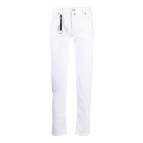 Hvide Straight Jeans