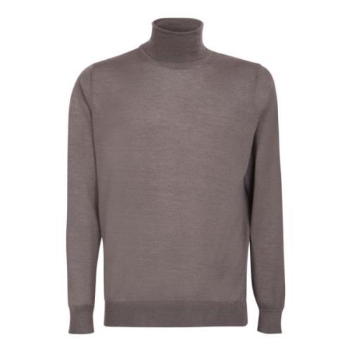 Beige Silke Cashmere Trøje