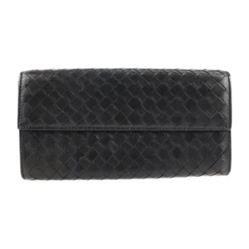 Pre-owned Sort Læder Bottega Veneta Pung