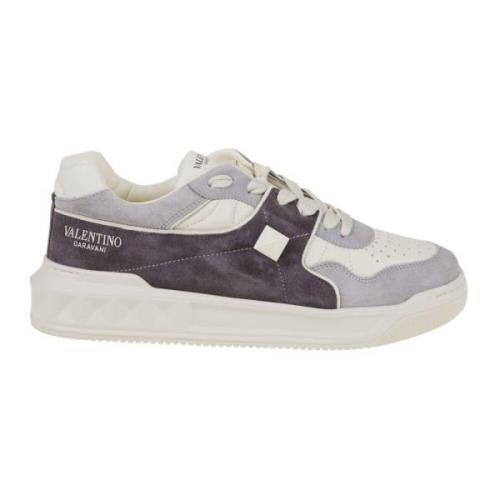 Stilfuld Stud Sneaker i Pastel Grey