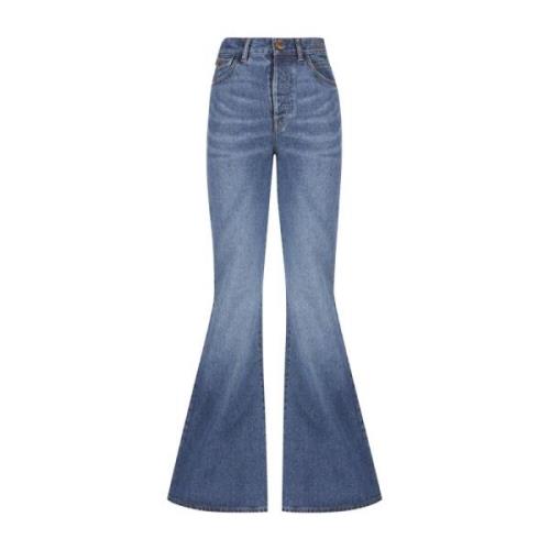 Flared Denim Jeans