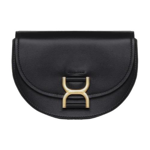 Sort Mini Flap Taske