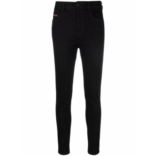 Højtaljede Skinny Jeans