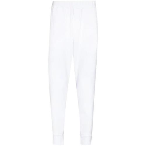 Ikoniske Hvide Bomulds Sweatpants