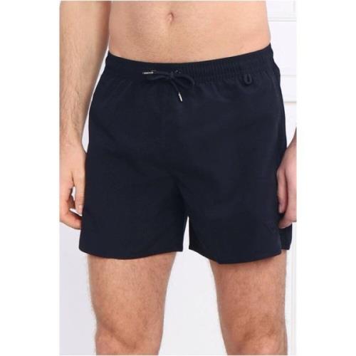 Broderet Logo Polyester Badeshorts