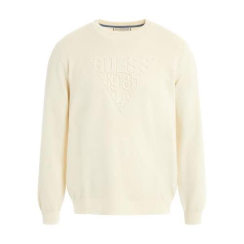 Herre Hvid Victor Sweater