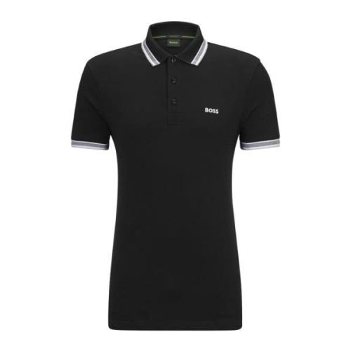 Herre Polo med Detaljer og Kontrast Logo Model 50469055 Paddy Farve So...