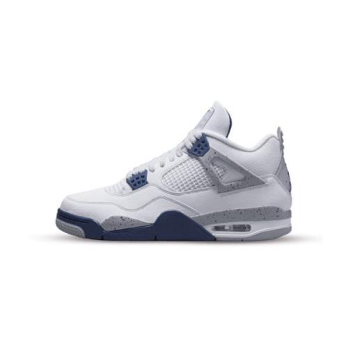 Midnight Navy Air Jordan 4 Sneakers