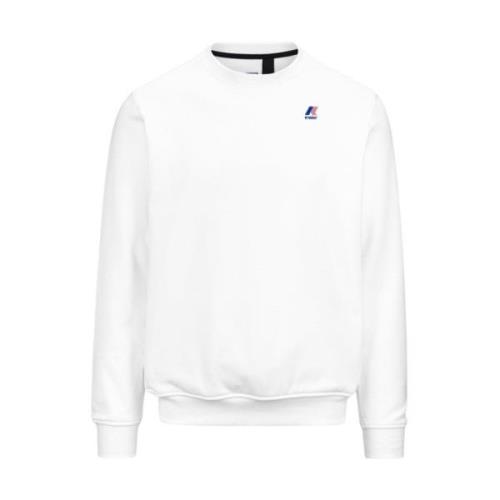 Poly Sweatshirt Opgrader Klassisk Crewneck Stil