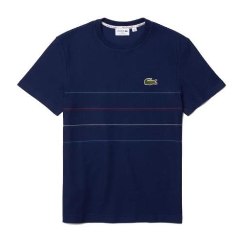 Stribet Bomuld Polo Shirt