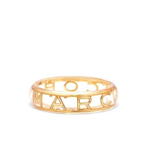 Guld Monogram Logo Armb?nd