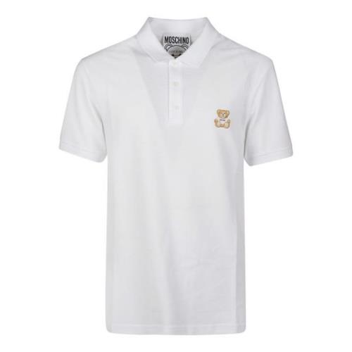 Teddy Bear Patch Polo Shirt