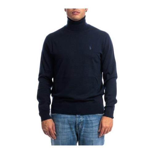 Strikket turtleneck sweater