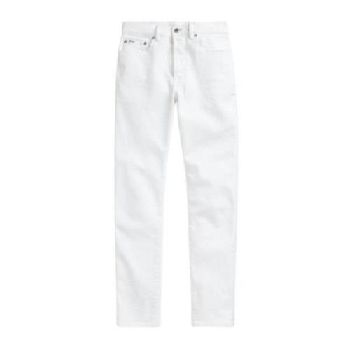 Slim Fit Hvide Jeans