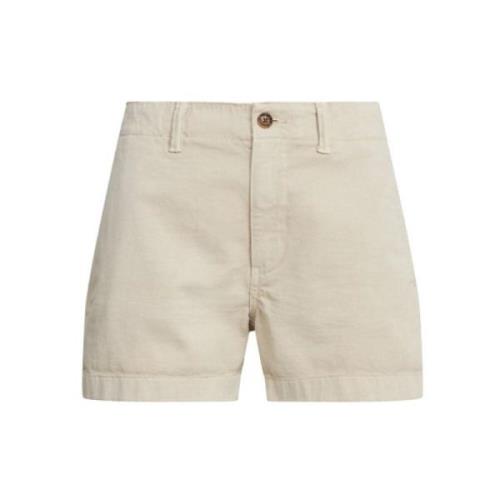 Tan Bomuld Chino Shorts