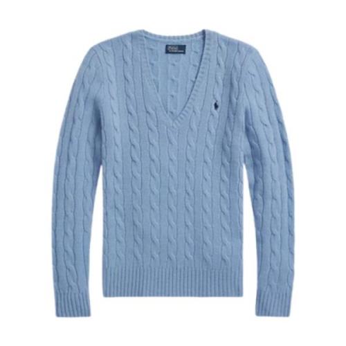 Kimberly Langærmet Pullover - Størrelse L, Farve: New Litchfield Blue