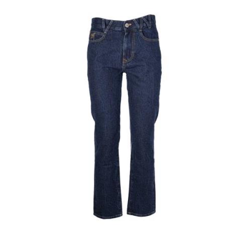 Klassiske Tapered Blå Jeans