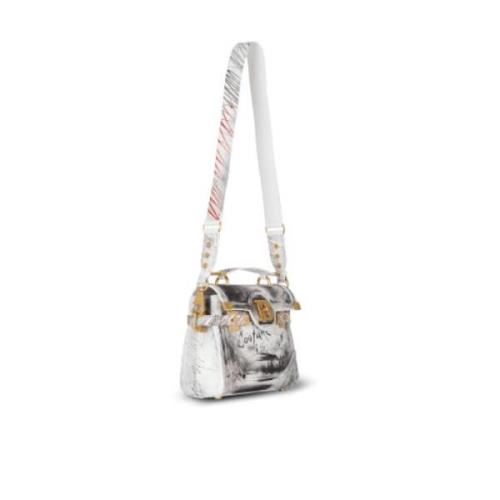 Graffiti Print Cross Body Taske