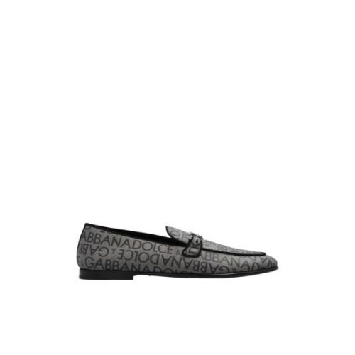 Loafers med monogram