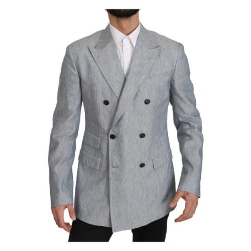 Blå Flax NAPOLI Jakke Frakke Blazer