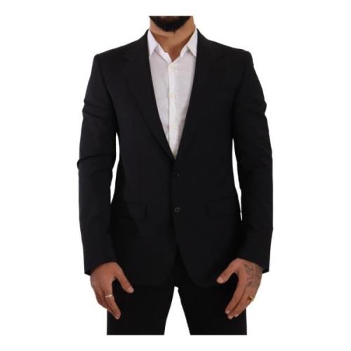 Sort Slim Fit 2 Knaps MARTINI Blazer