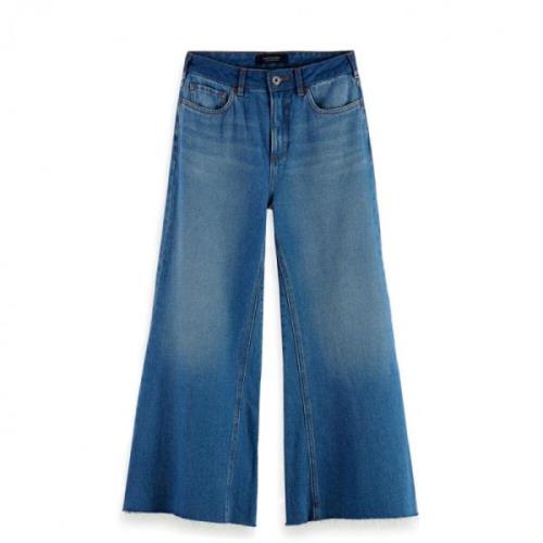 Højtaljede Wide Leg Jeans