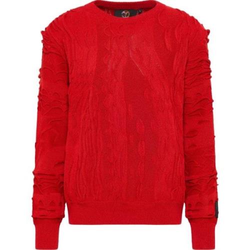 Ensfarvet Rund Hals Pullover Dandaro