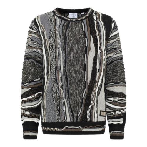 Oversize Pullover i Levende Farver