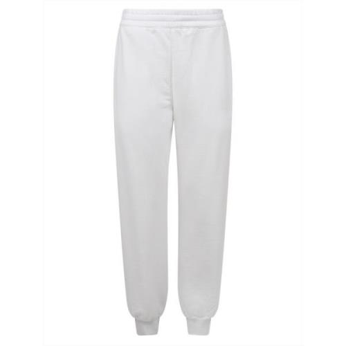 Elastisk Talje Hvide Sweatpants