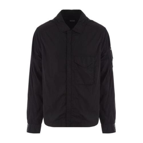 Chrome-R Lynlås Overshirt i Sort