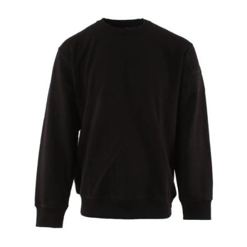 Herre Sort Sweater, Størrelse XS, 100% Bomuld