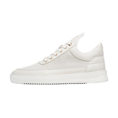 Luksuriøs Nappa Læder Low Top Sneaker