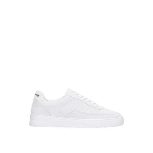 Hvid Ripple Sneakers Moderne Mand