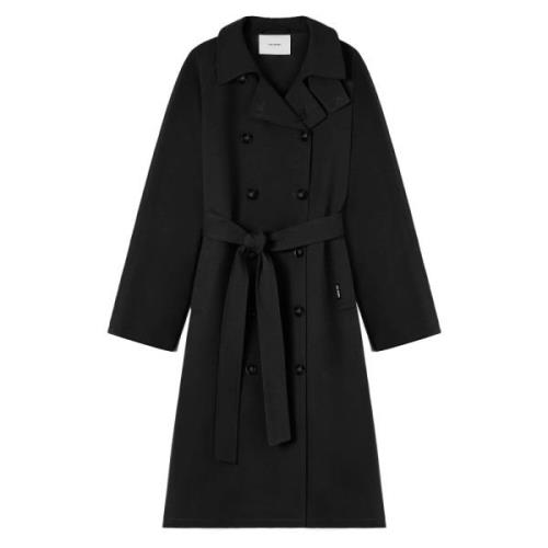 Dobbeltbrystet Trenchcoat